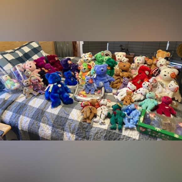 Ty Beanie Bundle: “The End” Ty Beanie Baby and Teenie - Picture 12 of 15